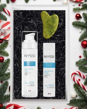 Coffret cadeau Crème Hydra+ rechargeable & Recharge – Gua Sha offert